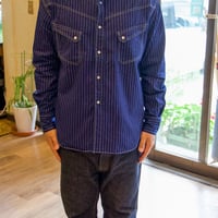 TCB　RANCHMAN 　Shirt 　BLUE WABASH