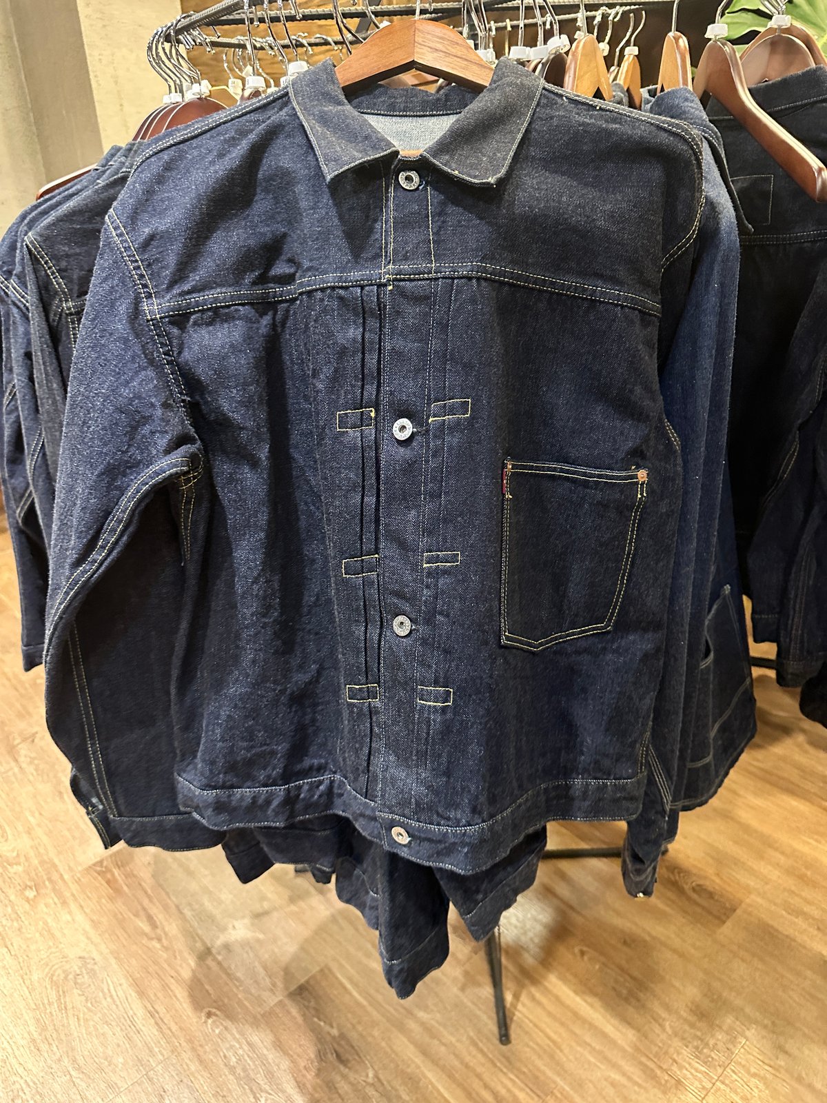 TCB ジーンズ LATE 40's ジャケット ラスト赤タブ | 数珠屋伊平