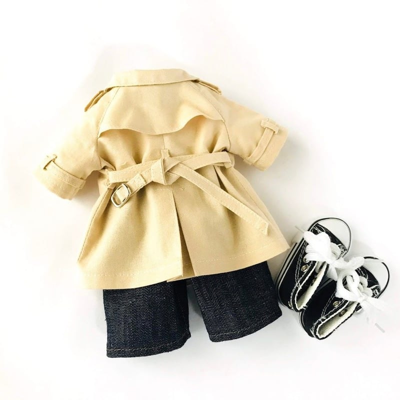 【最終値下げ】【希少】bodysong.　変形コート トレンチコート【ダウンロードDollパターン】 | nanokoko pattern