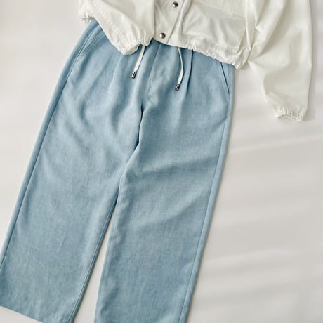 リラックスデニムロングパンツ【130サイズ】【ダウンロードKidsパターン】
