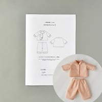 すやすやパジャマ【印刷済みDollパターン】
