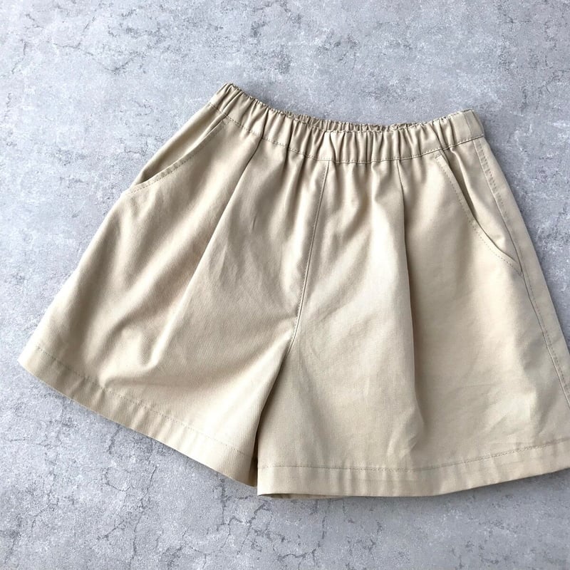 フリルポケットショートパンツ 100サイズ【ダウンロードKidsパターン