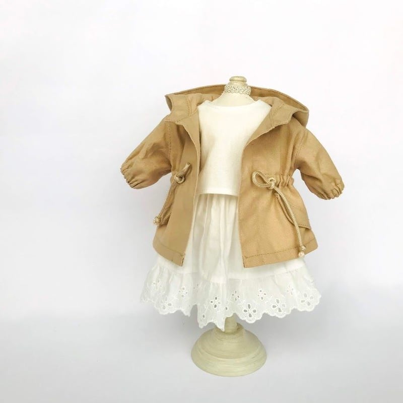 お人形のコート モッズコート【ダウンロードDollパターン】 | nanokoko pattern