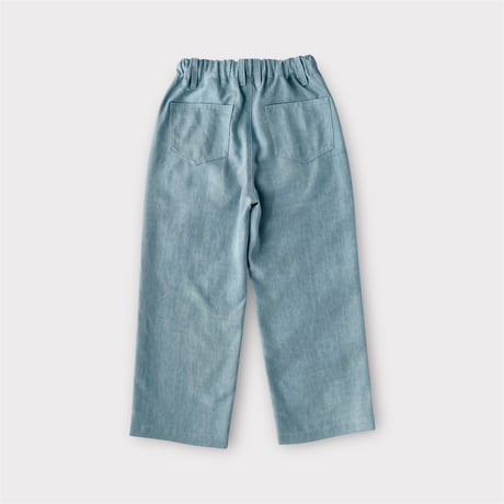 リラックスデニムロングパンツ【130サイズ】【ダウンロードKidsパターン】