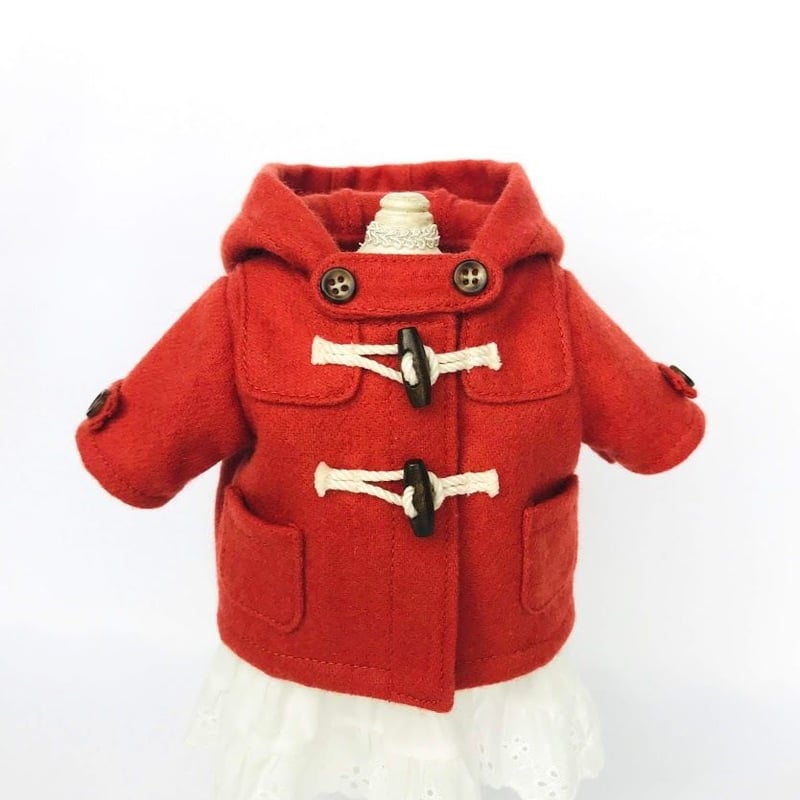 ダッフルコート【ダウンロードDollパターン】 | nanokoko pattern