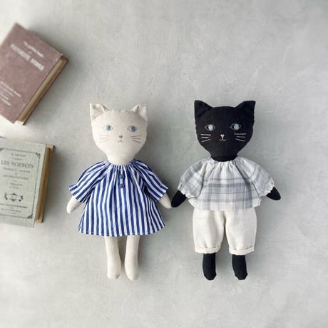 スモックブラウス&ワンピース【印刷済みDollパターン】