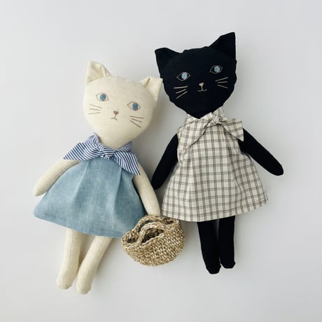 タックワンピース＆リボン【ダウンロードDollパターン】