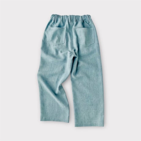 リラックスデニムロングパンツ【130サイズ】【ダウンロードKidsパターン】