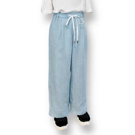 リラックスデニムロングパンツ【130サイズ】【ダウンロードKidsパターン】