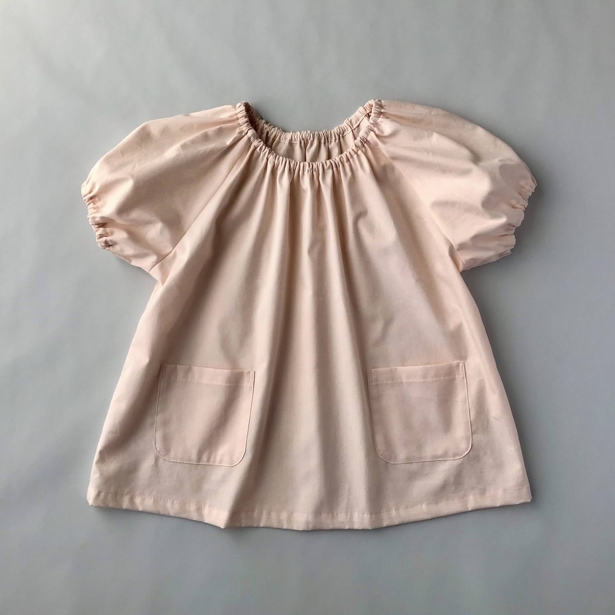 ハンドメイドスモックsize120 リボンNo.254 ハンドメイドスモックsize120 リボンNo.254