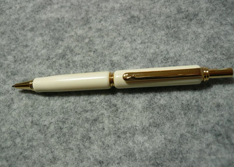 本象牙 ハンドメイド 文房具 ギフト 贈答（ノック式シャープペンシル