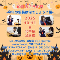 10月のさきの日　今年の仮装は何でしょう DVD