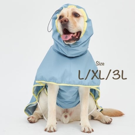 MÜNIKUND★(L/2L/3L)Blue Lemon Rain Coat 【予約商品】