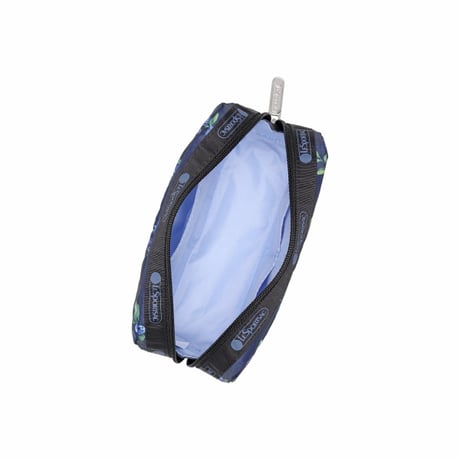 レスポートサック RECTANGULAR COSMETIC POUCH VERY BERRY BLUE 6511 HD43 lesportsac ポーチ