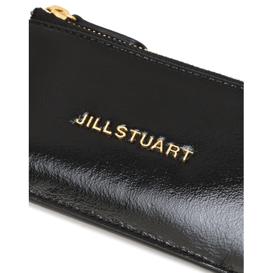 ジルスチュアート L字ファスナー カードケース Black JILL STUART