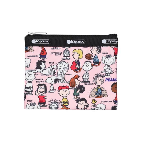 レスポートサック スヌーピー Classic Hobo PEANUTS GANG PINK 7