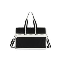 レスポートサック DELUXE MEDIUM WEEKENDER SPECTATOR BLACK 4318 E849 lesportsac ショルダーバッグ