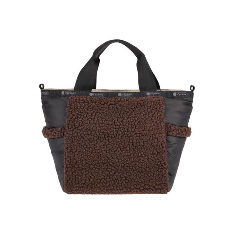 レスポートサック SHERPA SMALL OPEN TOTE DARK CHOCOLATE