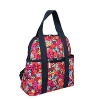 レスポートサック DOUBLE TROUBLE BACKPACK BRIGHT ISLE FLORAL 2442 F665 lesportsac リュック