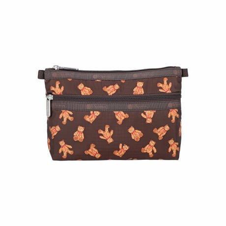 レスポートサック Cosmetic Clutch TEDDY BEAR WONDERLAND 7105 HE52 lesportsac ポーチ