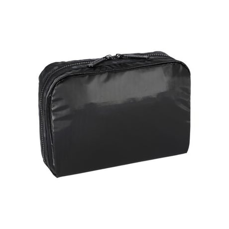 レスポートサック EXTRA LARGE RECTANGULAR COSMETIC POUCH BLACK SHINE 7121 M135 lesportsac ポーチ