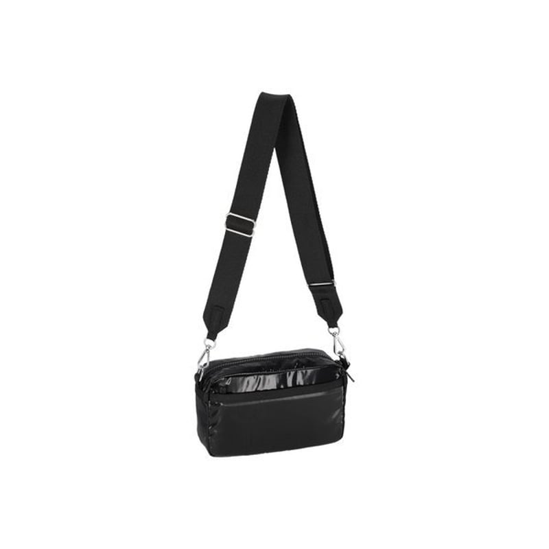 【美品】レスポートサック レスポートサック E/W PHONE CROSSBODY BLACK SHINE 1596 M