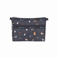 レスポートサック Cosmetic Clutch WOOF WONDERLAND 7105 HF44 lesportsac ポーチ