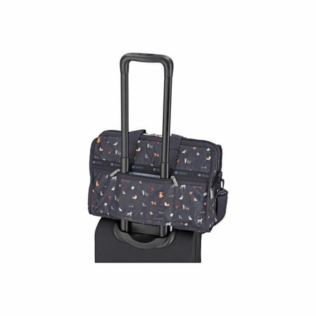 レスポートサック DELUXE MED WEEKENDER WOOF WONDERLAND 4318 HF44 lesportsac ショルダーバッグ