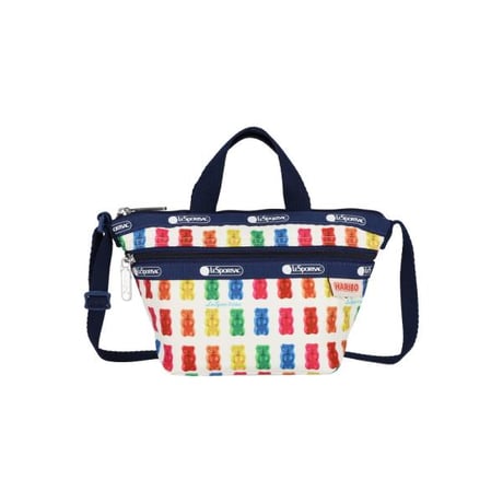 レスポートサック ハリボー MINI CROSSBODY HARIBO GOLDBEARS NAVY 3852 HD62 lesportsac ショルダーバッグ