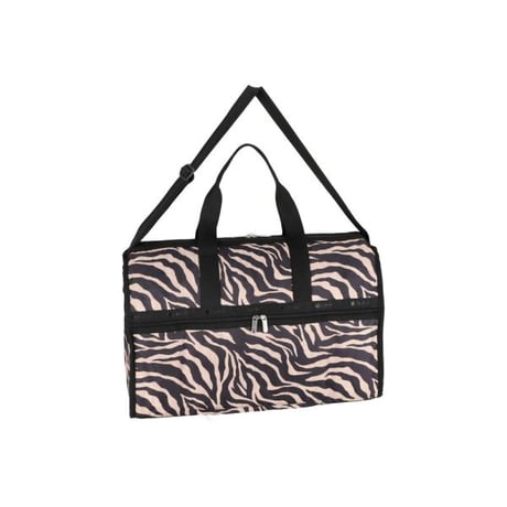 レスポートサック DELUXE LARGE WEEKENDER RAFFIA ZEBRA 4319 HC94 lesportsac ショルダーバッグ