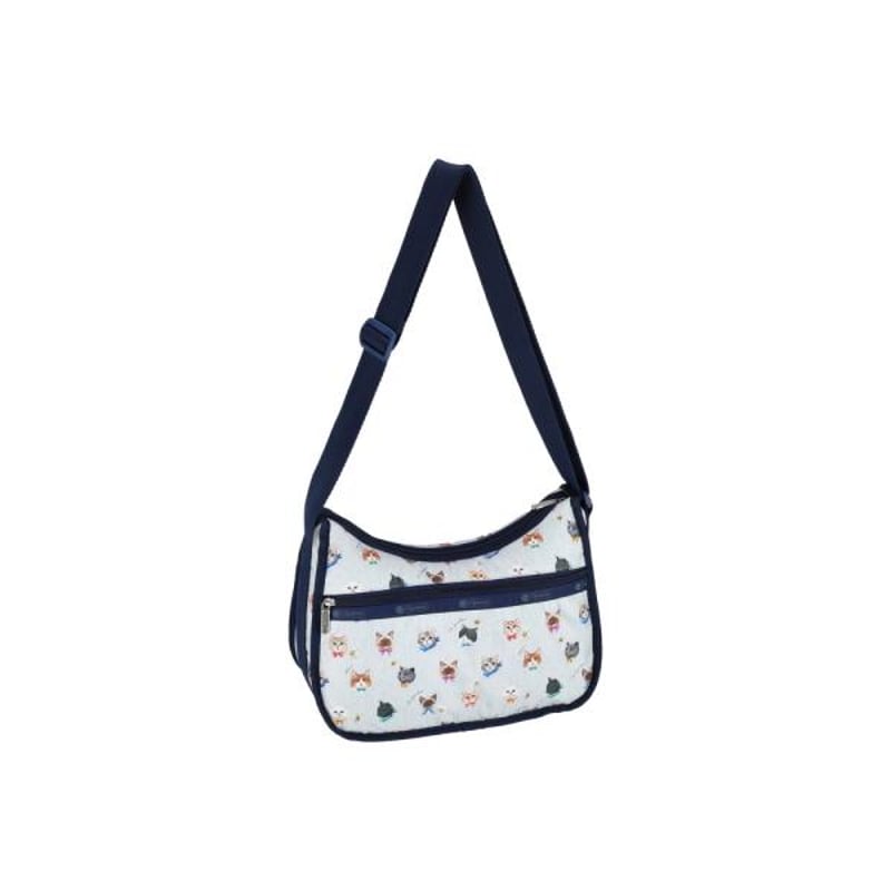 レスポートサック Classic Hobo PLAYFUL CATS SKY BLUE 752