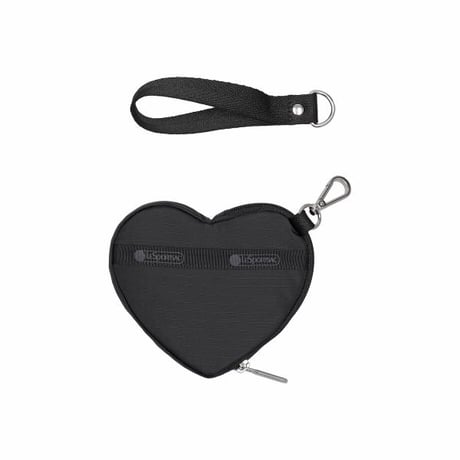 レスポートサック HEART WRISTLET RECYCLED BLACK 3006 R086 lesportsac ポーチ