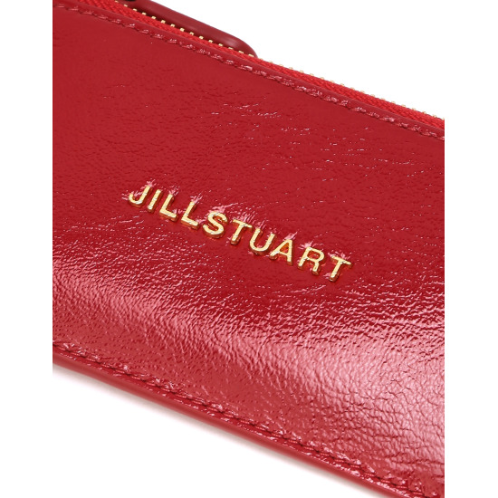 ジルスチュアート L字ファスナー コインケース Red JILL STUART ジルスチュアート L字ファスナー コインケース Red JILL STUART