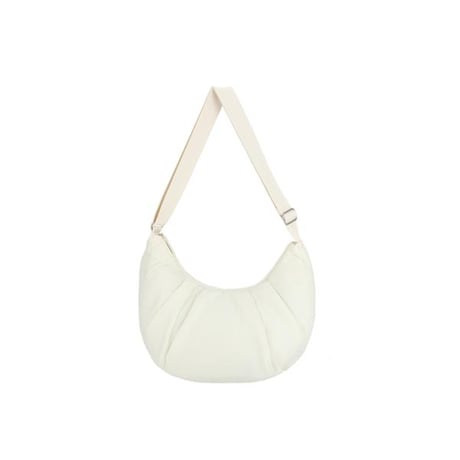 レスポートサック SHEEN LARGE CRESCENT WHITE MARSHMALLOW 1822 FA16 lesportsac ショルダーバッグ