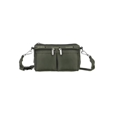レスポートサック E/W DOUBLE POCKET BAG DARK OLIVE 1209 LA60 lesportsac ショルダーバッグ