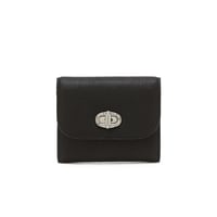 ジルスチュアート ターンロック 三つ折り ウォレット Black JILL STUART 財布