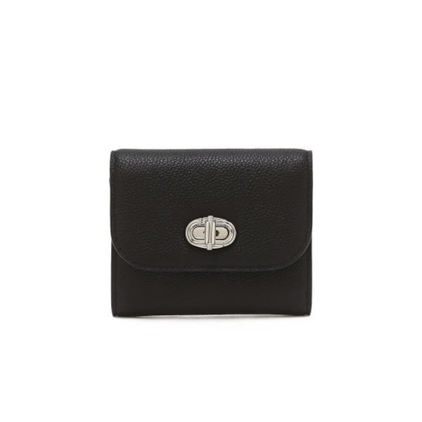 ジルスチュアート ターンロック 三つ折り ウォレット Black JILL ジルスチュアート ターンロック 三つ折り ウォレット Black JILL