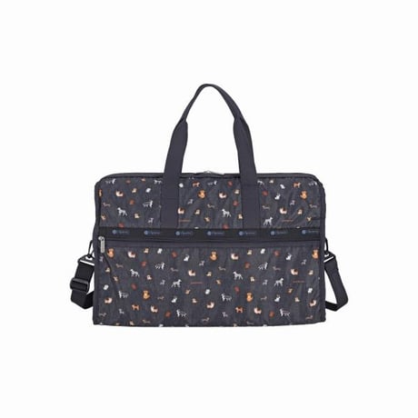 レスポートサック DELUXE LARGE WEEKENDER WOOF WONDERLAND 4319 HF44 lesportsac ショルダーバッグ