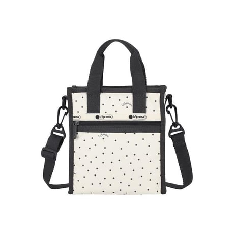 レスポートサック MINI NORTH/SOUTH TOTE PLAYFUL DOTS 3714 HE65 lesportsac ショルダーバッグ