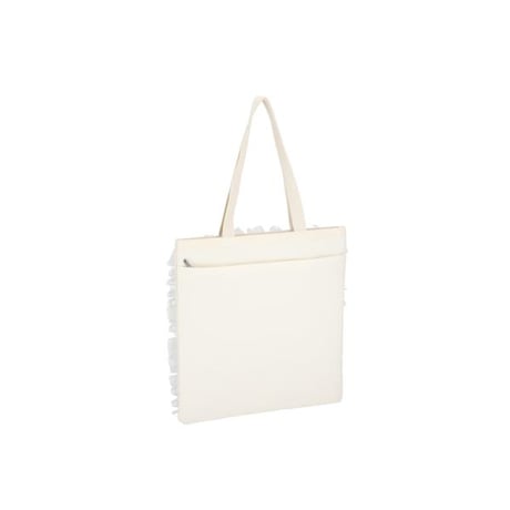 レスポートサック RUFFLE LARGE EMERALD TOTE MERINGUE LACE RUFFLE 1833 LD64 lesportsac トートバッグ
