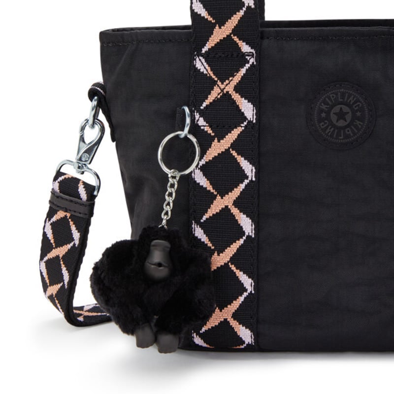キプリング MINTA ミンタ Black Cross Web Kipling トートバッグ