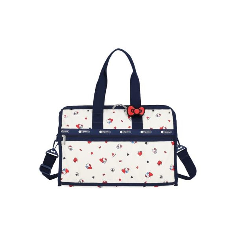 レスポートサック ハローキティ DELUXE MEDIUM WEEKENDER HEART T