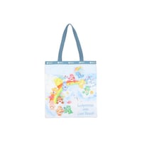 レスポートサック ケアベア LARGE EMERALD TOTE CARE BEARS RAINBOW SKY 1589 HD90 lesportsac トートバッグ