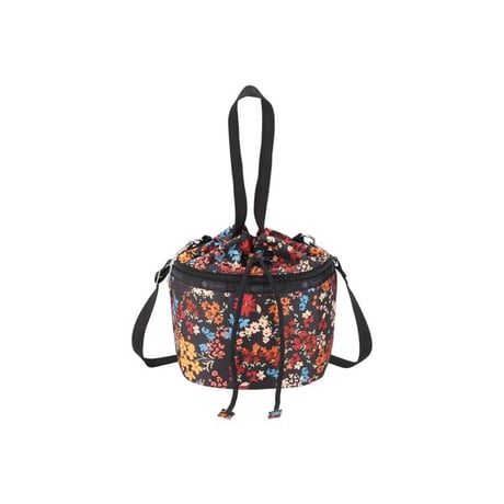 レスポートサック DRAWSTRING BUCKET BAG FLORAL SPICE 3870 E716 lesportsac ショルダーバッグ