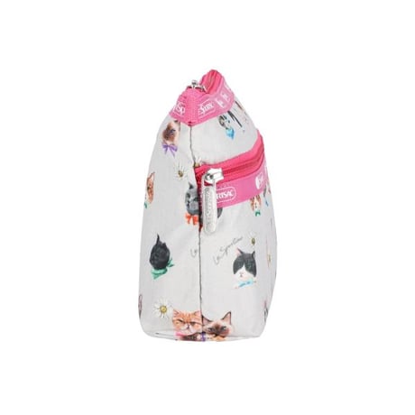 レスポートサック Cosmetic Clutch PLAYFUL CATS GRAY 7105 HG69 lesportsac ポーチ