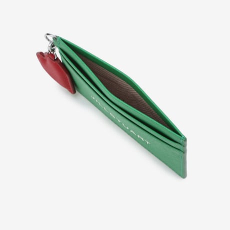 ジルスチュアート ハート チャーム カードケース Green JILL STUART 財布