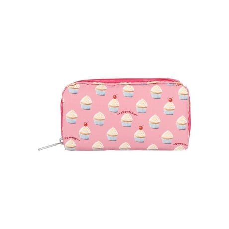 レスポートサック RECTANGULAR COSMETIC POUCH SWEET CUPCAKE DELIGHT 6511 HD87 lesportsac ポーチ