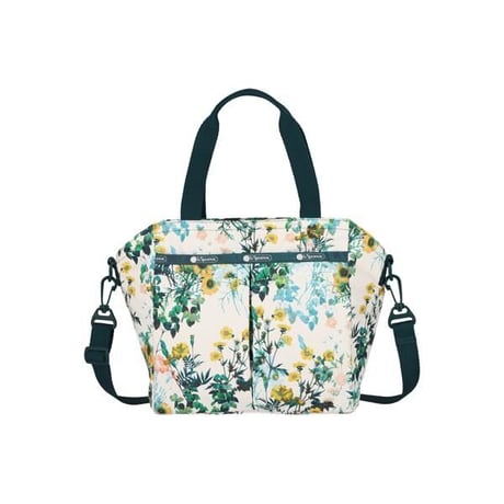 レスポートサック SMALL EVER TOTE FLORESCENT FLORAL BLANC lesportsac 3801 E611 トートバッグ