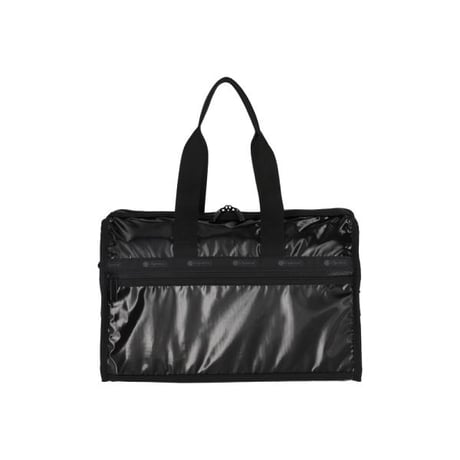レスポートサック DELUXE MED WEEKENDER BLACK SHINE 4318 M135  lesportsac ショルダーバッグ