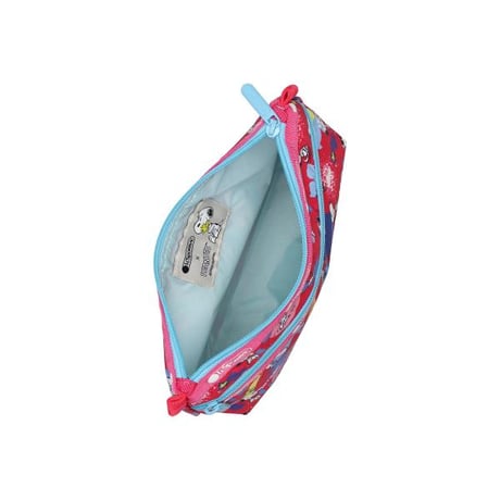 レスポートサック スヌーピー Cosmetic Clutch PEANUTS PLAYTIME 7105 HF22 lesportsac ポーチ